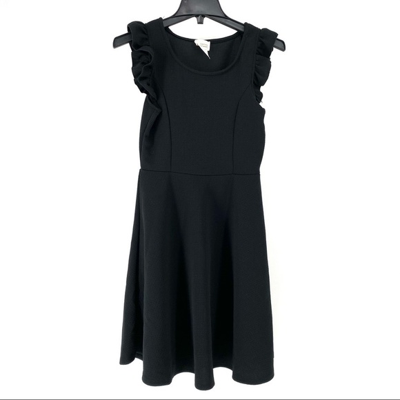 Caution To The Wind Women's Ruffle Skater Dress - Picture 1 of 5